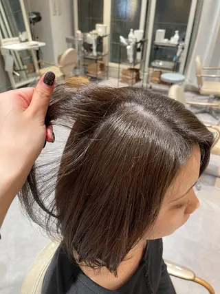 カラー 竹田 真梨子のヘアスタイル