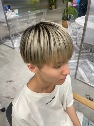 メンズ 【圧倒的センス】 まる/メンズカラーのヘアスタイル