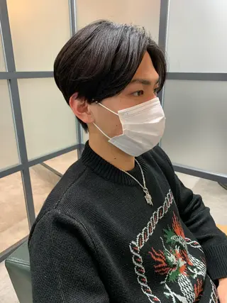 ショート メンズ 【S.BROOM】 店長　西川徹のヘアスタイル