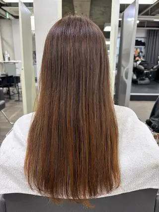 ロング 久保田 愛梨のヘアスタイル