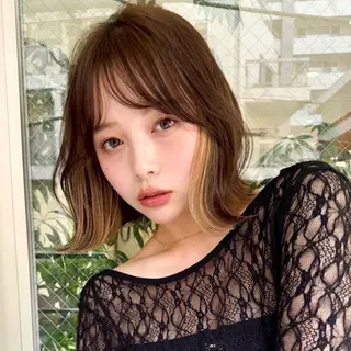 ショート カラー ✨レイヤーカット/透 名感カラー特化✨のヘアスタイル