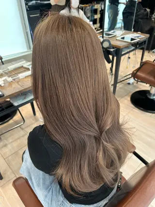 ロング 🎀大竹美侑／顔まわ りカット／レイヤーのヘアスタイル