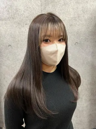 カラー すずき さくやのヘアスタイル