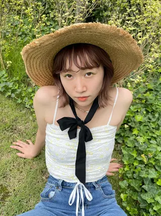 ショート カラー ヘアアレンジ 似合わせレイヤーカ ット ʚɞ riiのヘアスタイル