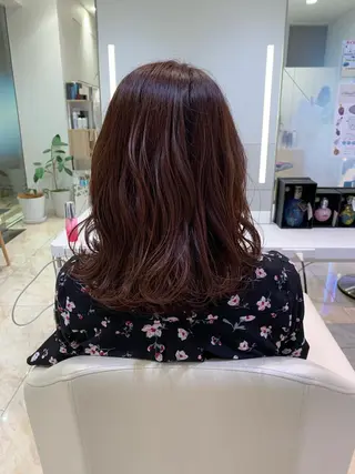 セミロング カラー ケンジアネッタ Men'sのヘアスタイル