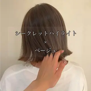 ショート カラー 美髪矯正/髪質改善/ 艶髪🤍伊藤梨紗のヘアスタイル