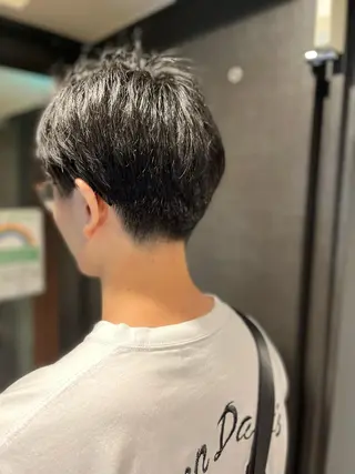 ミディアム 縮毛矯正/パーマ 宮河 惇💈のヘアスタイル