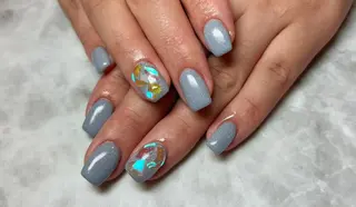 ネイル ネイルリボン 受付スタッフのマツエク・マツパデザイン