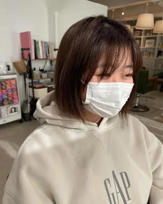 ショート カラー 過去一の柔髪ヘア 🌿IVYjoureのヘアスタイル