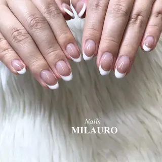 ネイル Nails MILAURO所属・MIYUKI /大人シンプルネイルのネイルデザイン