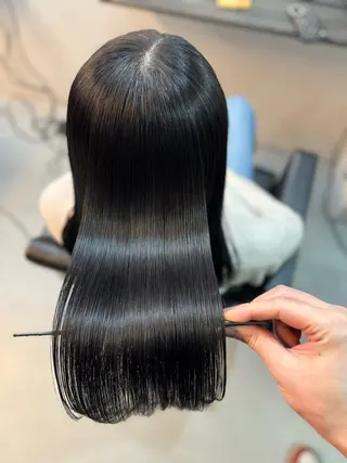 ロング カラー XYZ新宿所属・縮毛矯正/韓国 /店長/KANATOのヘアスタイル