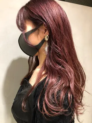 ロング カラー 圧倒的透明感カラー nana🦕のヘアスタイル