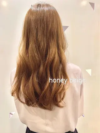 ロング カラー 近藤 若菜のヘアスタイル