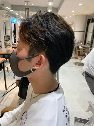 メンズ u n aのヘアスタイル