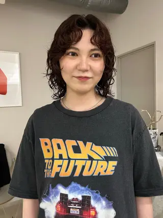 ミディアム パーマ aika/パーマ/ ショート/伏見のヘアスタイル