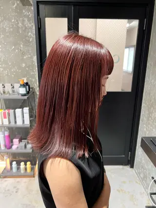 カラー 久永 菫のヘアスタイル