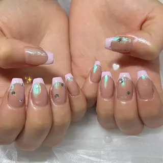 ネイル 𝓇𝒶𝓃𝒶𝓃 𝓃𝒶𝒾𝓁のネイルデザイン