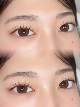 マツエク・マツパ total beauty salon felic'ita所属・LED/パリエク/ 上下/束感まつげのマツエク・マツパデザイン