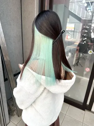 セミロング カラー 🎀憧れ髪色再現🎀 /MANATOのヘアスタイル