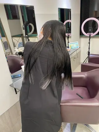 ロング カラー jill by gisel＿奥家のヘアスタイル