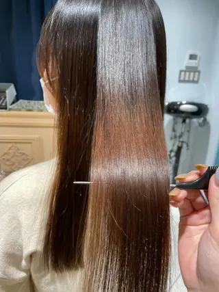 ロング 酒井 里穂のヘアスタイル