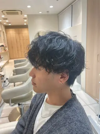 パーマ メンズ 渡辺 愛枝のヘアスタイル