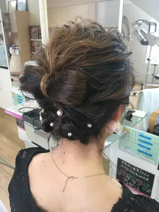 ヘアアレンジ 美容しょうへいの店  西長岡所属・斎藤 舞香のヘアスタイル