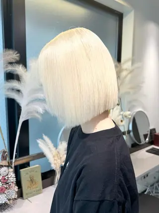 ロング カラー Qin Shaire salon所属・SHONOSUKE/ 原宿/ハイトーン特化のヘアスタイル