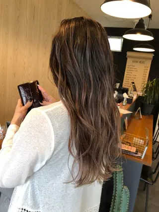 ロング Tomoya 次世代ブリーチ🕊のヘアスタイル