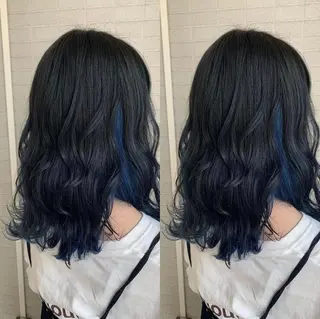 ロング カラー 髪質改善 頭身浴/ 中田のヘアスタイル