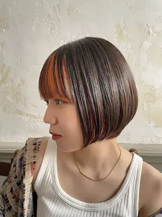 ショート カラー 鈴木 一翔のヘアスタイル