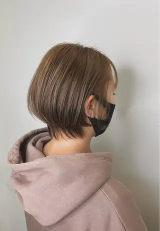 ショート カラー brace今里店店長 加井直樹のヘアスタイル