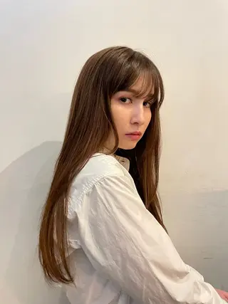 ロング カラー Luxe表参道 髪質改善　奈良のヘアスタイル