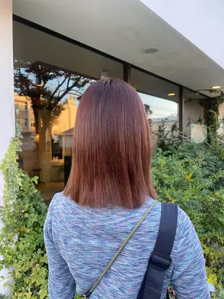 ミディアム ROZA germe所属・SHIO / ハイトーンカラーのヘアスタイル