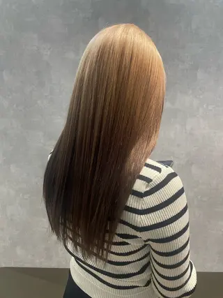 ロング 透明感カラー/推しカ ラー☁️JURAのヘアスタイル