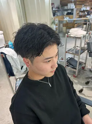 メンズ 溜 一太のヘアスタイル