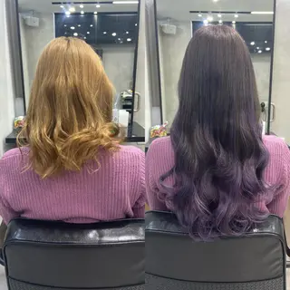 ロング カラー ヘアアレンジ ar+ ❤︎ maiのヘアスタイル
