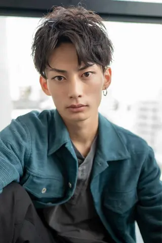 ショート パーマ メンズ FM【エフエム】HAVANA所属・💈圧倒的メンズ特化 明大前美容師💈のヘアスタイル