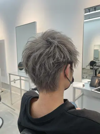 カラー メンズ ハイトーンカラー/ miyuuのヘアスタイル