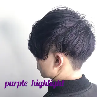 カラー メンズ ブリーチカラー/ 岩破瑞希のヘアスタイル