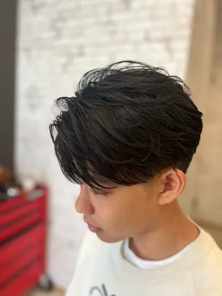 ショート メンズ 竹内 翼のヘアスタイル