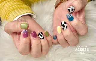 ネイル access nailのネイルデザイン