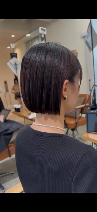 ショート 🎀艶カラー¦髪質 改善🎀ayane♥のヘアスタイル