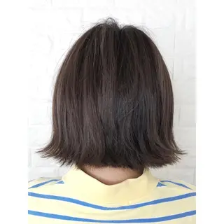 ショート カラー KIZU 髪質改善 オカルト怪談のヘアスタイル