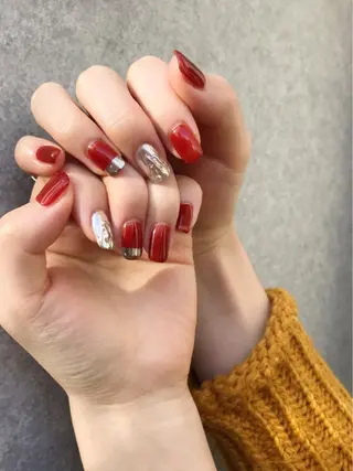 ネイル Soeur ネイリストのネイルデザイン