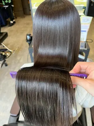 ロング カラー 🟢NEGi🟣 🫧髪質改善のヘアスタイル