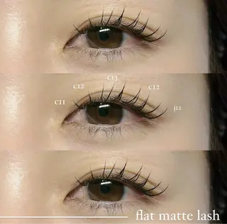 マツエク・マツパ Veil ayakaのマツエク・マツパデザイン