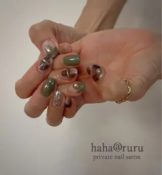 ネイル haha@ ruruのネイルデザイン