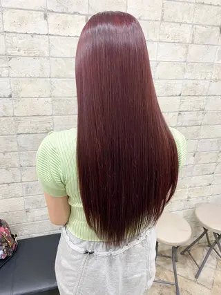 ロング カラー 店長 奈須 雄紀のヘアスタイル