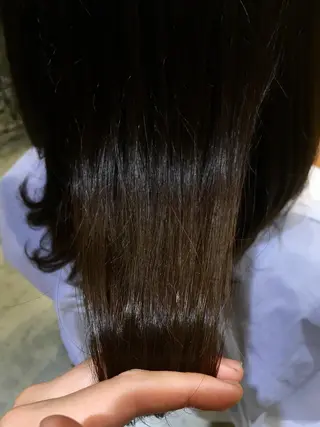 ミディアム カラー ツヤ美髪💐 髪質改善/高山愛来のヘアスタイル